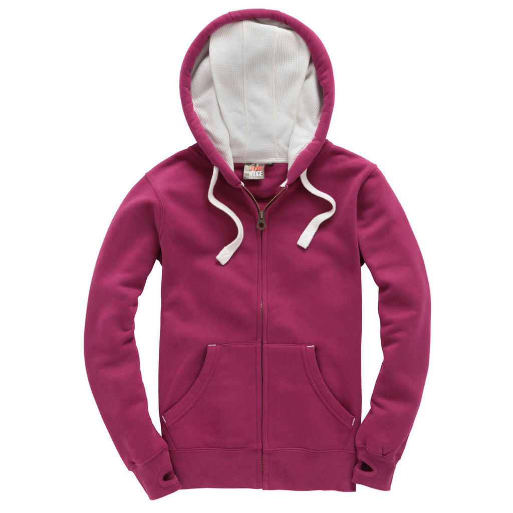 Cottonridge Peach Finish Zip Hoodie