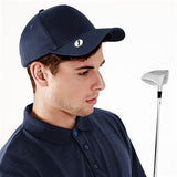 Pro-style ball marker golf cap