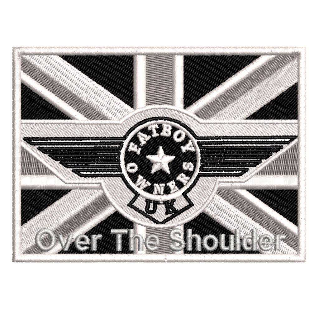 Fatboy Owners - Over The Shoulder Badge 20cm INCLUDES £2 DELIVERY