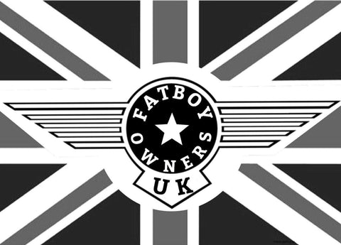 Fatboy Owners Badge 20cm INCLUDES £2 DELIVERY
