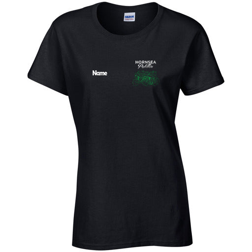 Hornsea Peloton Ladies T-shirt Gildan - Black