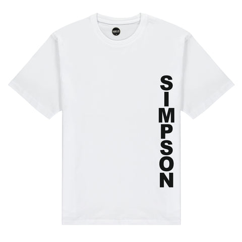 Retro oversized Tee with printed names