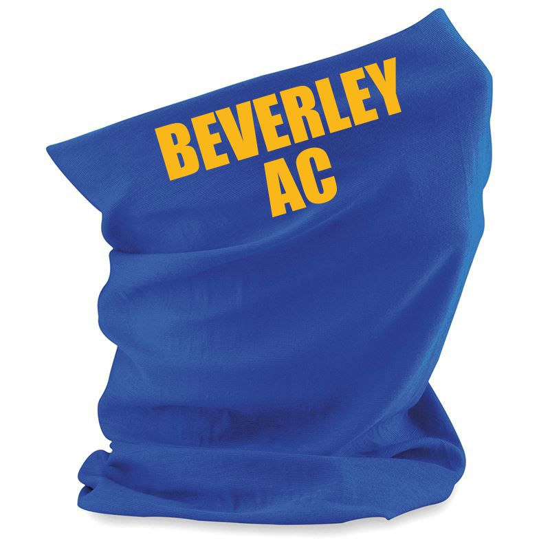Beverley AC Morf scarf with logo