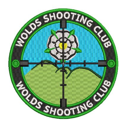 Wolds Shooting Club Embroidered Badge +£2 Postage